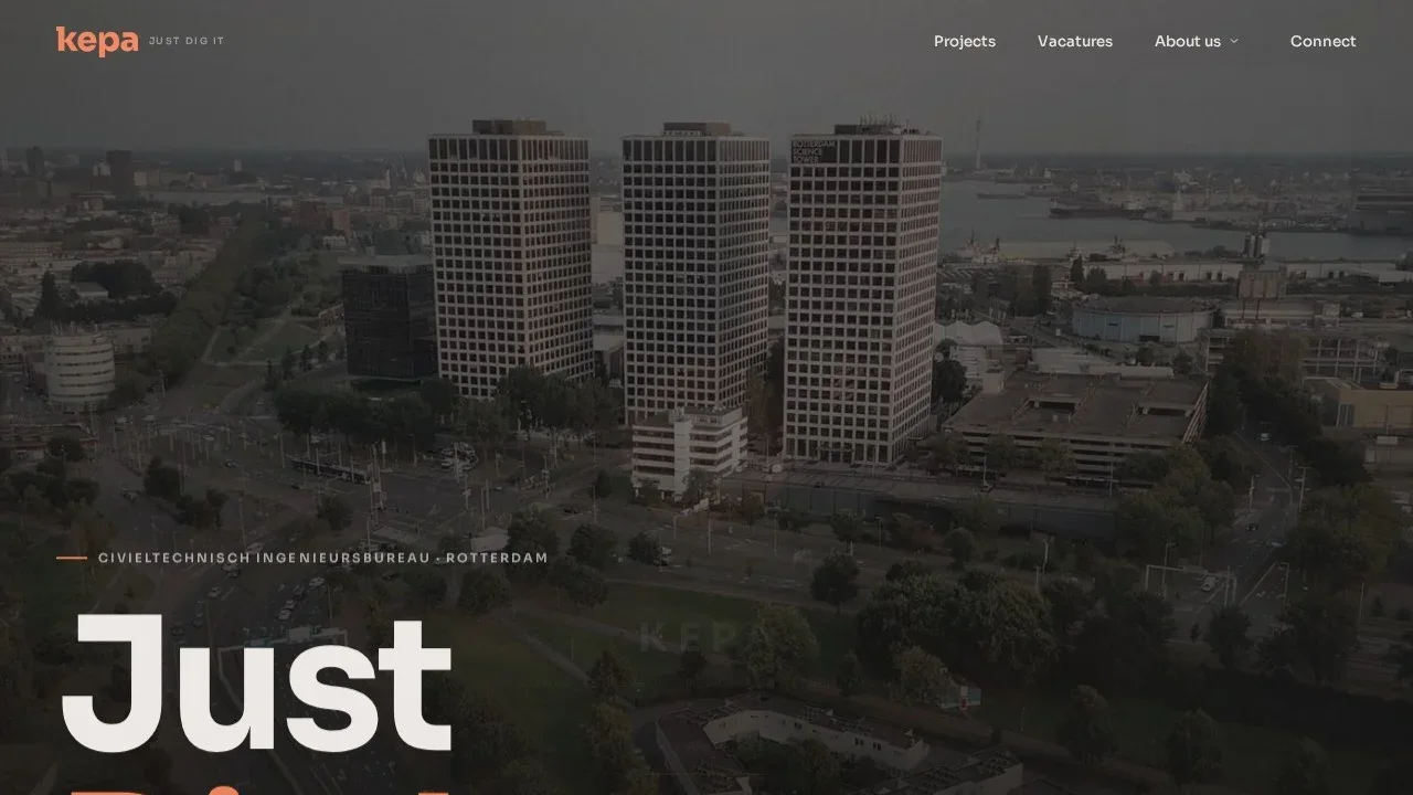 Homepage van Kepa